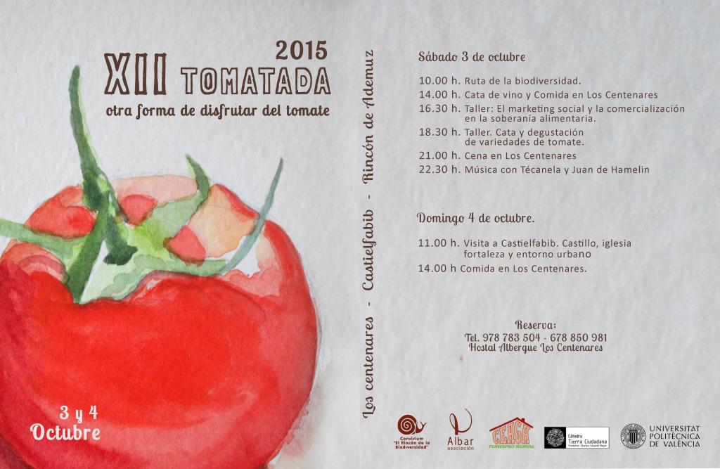 XII TOMADA - Otra forma de disfrutar el tomate: Castielfabib Octubre 2015