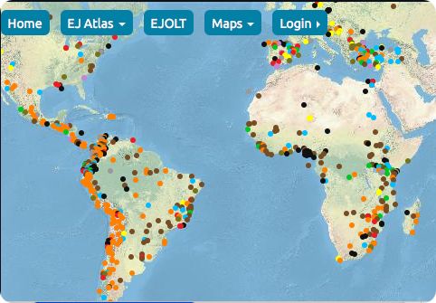 UN ATLAS DES CONFLITS ENVIRONNEMENTAUX
