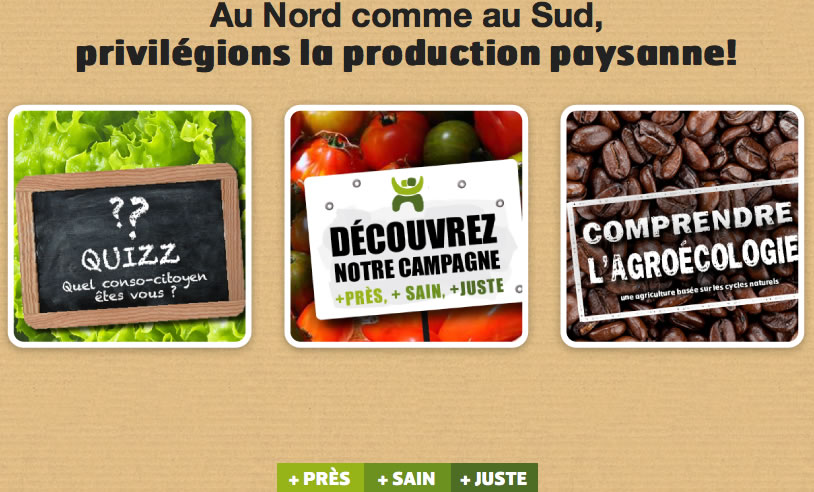 + PRÈS + SAIN + JUSTE