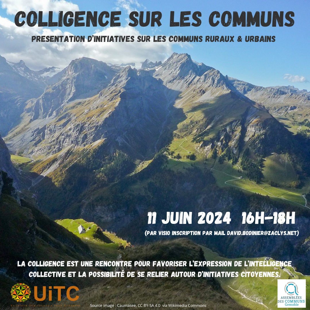 Colligence sur les communs le 11 juin 2024